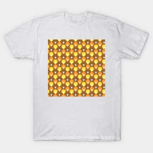 70s Harvest Pattern 1a T-Shirt